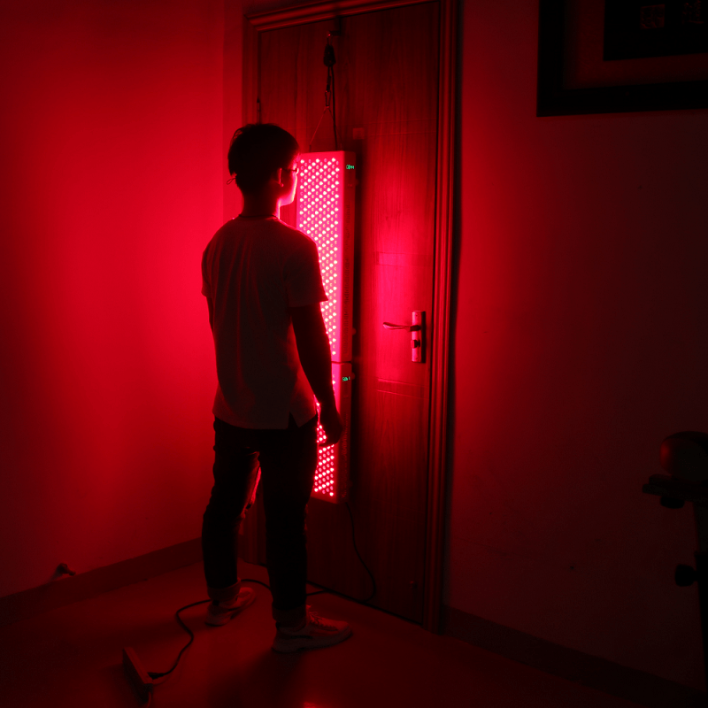 Agățat lângă ușă Corp complet cu terapie cu lumină infraroșie roșie 850nm la domiciliu Utilizați dispozitive FDA de calitate medicală RD1500 Adăugați RD1000